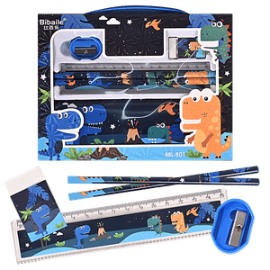 Dp Stationery Set For Schoolreturn Gift Kit 6 Pcs