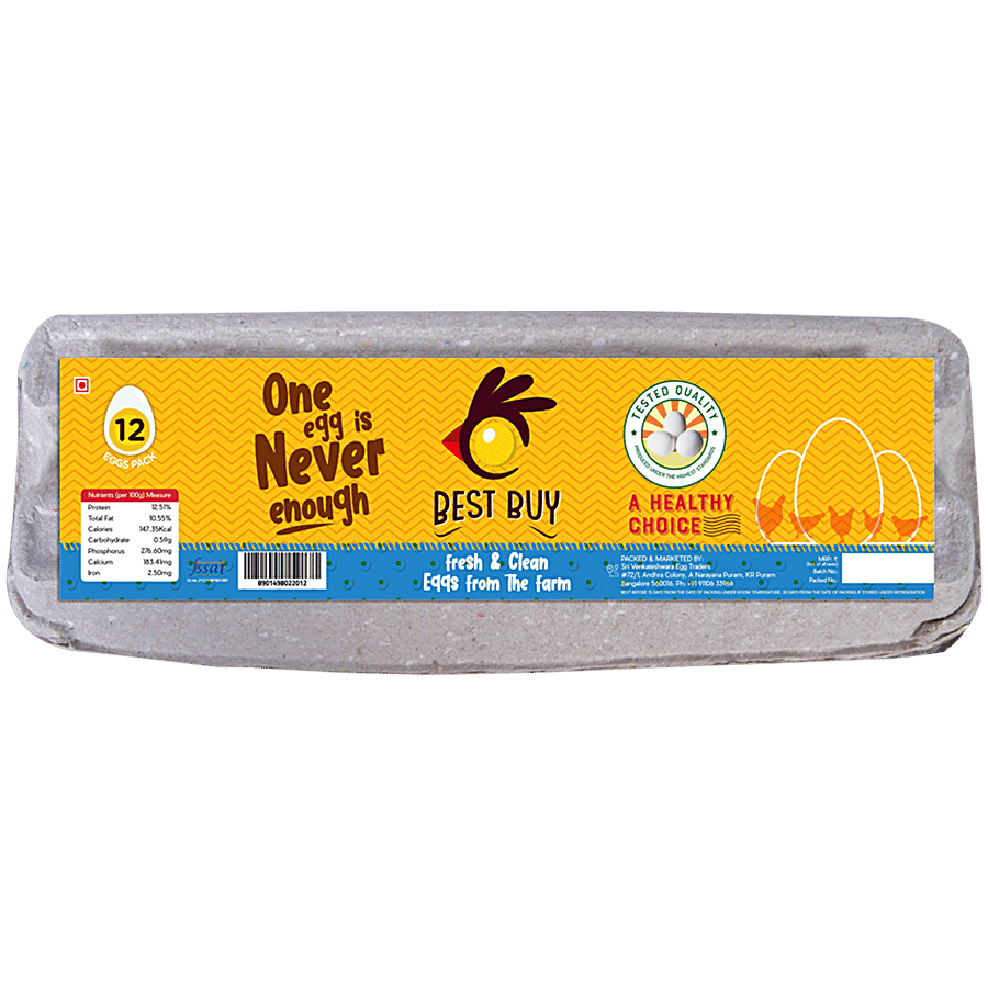 Best Buy Eggs Wholesome Rich In Protein Vitamins Amino Acids 12 Pcs