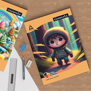 Classmate Notebook 240 X 180 Mm 172 Pages Square 1 Cm 1 Pc