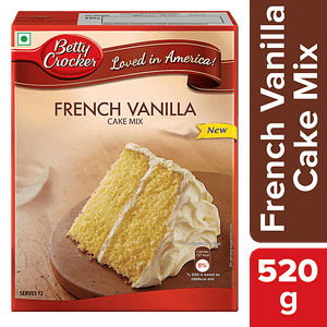 Betty Crocker Super Moist Cake Mix French Vanilla Flavour 520 G