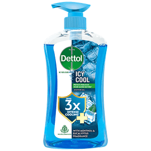 Dettol Icy Cool Shower Gel With Menthol Eucalyptus Fragrance 500 Ml