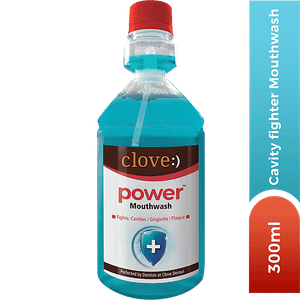 Clove Power Anti Cavity Mouthwash For Gingivitis Plaque 300 Ml