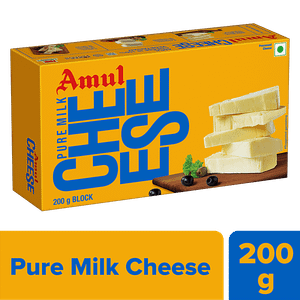 Amul Processed Cheese Block 200 G Carton