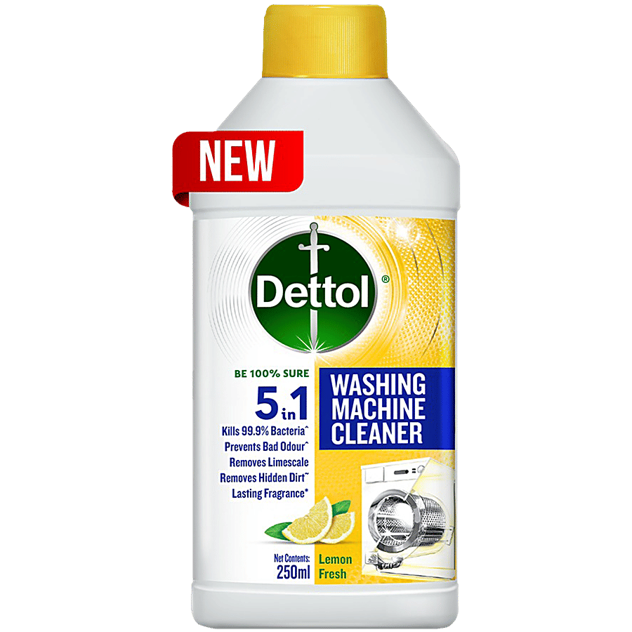 Dettol Lemon Fresh Washing Machine Cleaner 250 Ml