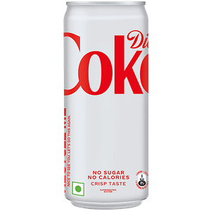 Coca Cola Diet Coke Soft Drink 300 Ml Can