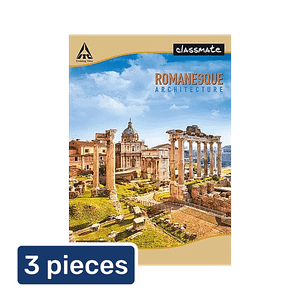 Classmate Notebook A4 Unruled 140 Pages 3x1pc