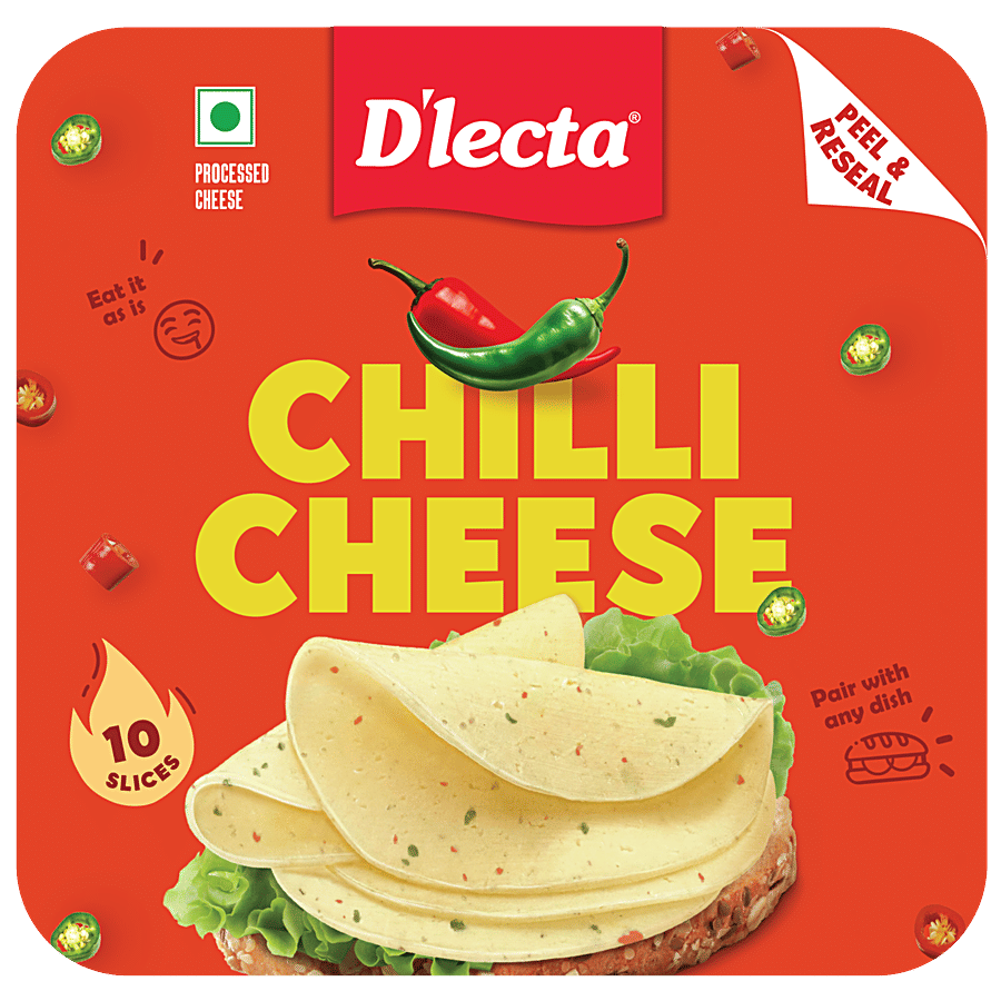 Dlecta Chilli Cheese Slices 200 G