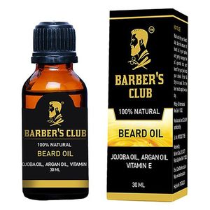 Barbers Club Beard Oil 100 Natural 30 Ml