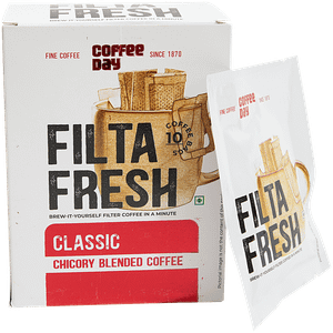 Caf Coffee Day Filta Fresh Classic Chicory Blended Coffee Powder With 10 Chicory 200 G
