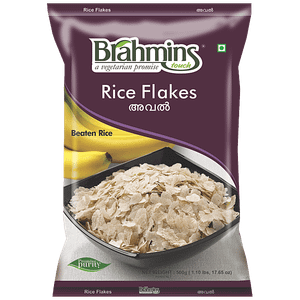 Brahmins Beaten Rice Red Aval 500 G