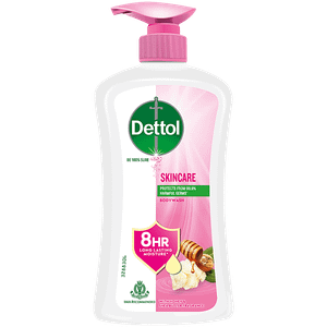 Dettol Skincare Body Wash With Honey Shea Butter Fragrance 500 Ml