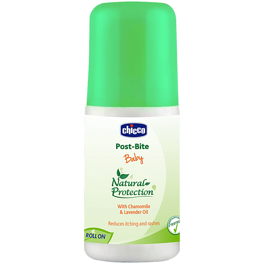 Chicco Post Bite Roll On With Chamomile Lavender Oil 65 G