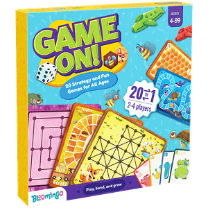 Bloomingo Game On 20 In 1 Board Games Ages 4 99 2 4 Players 1 Pc