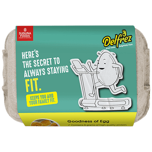 Suguna Speciality Eggs Shakti 6 Pcs Carton