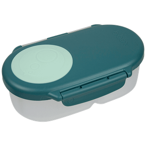 Bbox Snack Box Emerald Forest Green Silicone Leak Proof 500 Ml