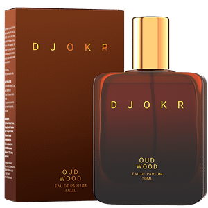 Djokr Oud Wood Perfume For Men Eau De Parfum Premium Luxury Long Lasting Fragrance Spray 50 Ml