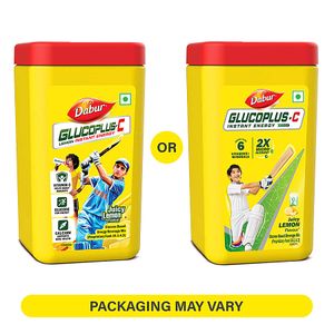 Dabur Health Drink Gluco Plus C Energy Boost Lemon 400 G