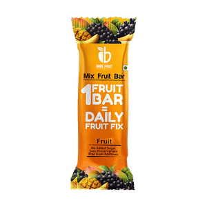 Bare Fruit Mix Fruit Bar Black Grapes Banana Mango 25 G