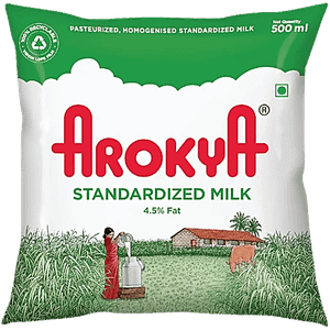 Arokya Standardised Milk 500 Ml