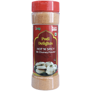 Bveg Podi Delights Hot N Spicy Idli Chutney Powder 200 G