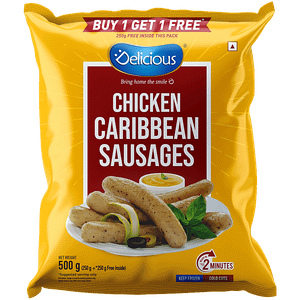 Elicious Chicken Caribbean Sausages 250 G