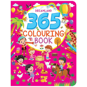 Dreamland 365 Colouring Book Children Drawing Painting For All Ages 368 Pages 1 Pc