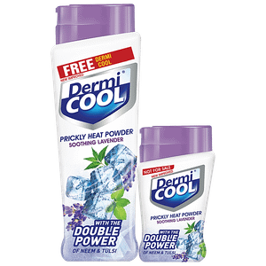 Dermi Cool Prickly Heat Powder Lavender 150 G
