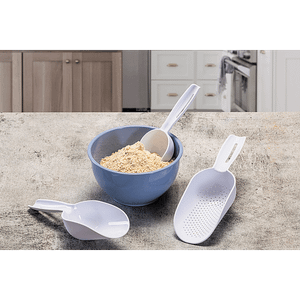 All Time Easy Scoop Sieve Set Assorted 3 Pc Set 3 Pcs