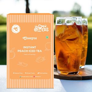 Chaayos Peach Instant Iced Tea Premix 220 G
