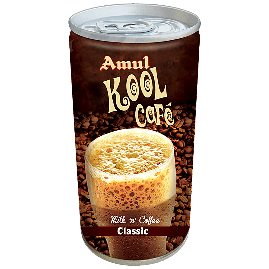 Amul Kool Cafe Milk Coffee 200 Ml Can