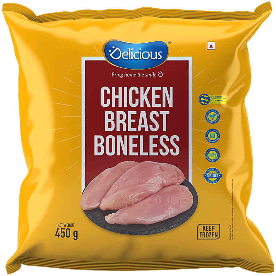 Elicious Chicken Breast Boneless 450 G