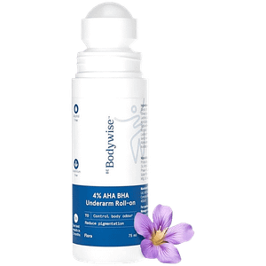 Be Bodywise Flora 4 Aha Bha Underarm Roll On 75 Ml
