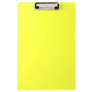Cubic Premium Exam Clipboard Neon Green 24 X 35 Cm 1 Pc