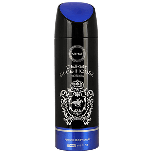 Armaf Derby Club House Perfume Body Spray Long Lasting Fragrance For Men 200 Ml