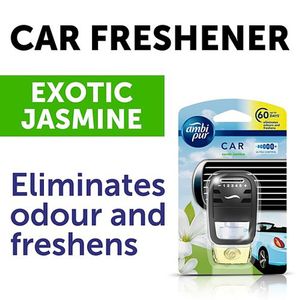 Ambi Pur Car Freshener Exotic Jasmine Starter Kit 75 Ml