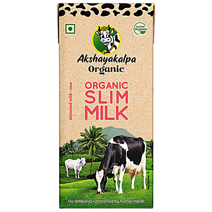 Akshayakalpa Organic Slim Milk 1 L