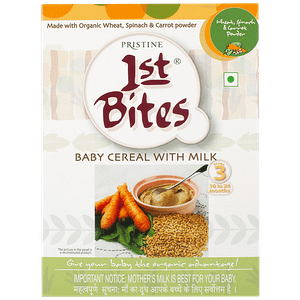 1st Bites Wheat Spinach Carrot Powder Stage 3 10 24 Months 300 G Carton
