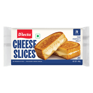 Dlecta Cheese Slices Processed Spread 400 G