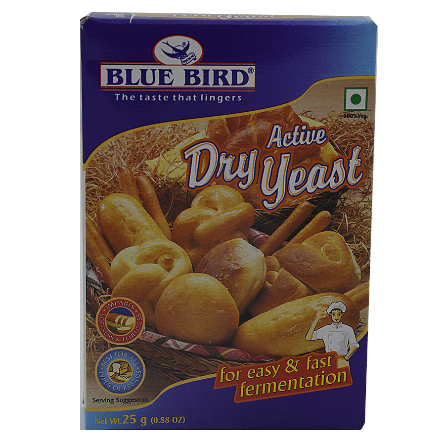 Blue Bird Dry Yeast Active 25 G Carton