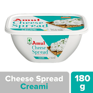 Amul Creami Cheese Spread 180 G Tub