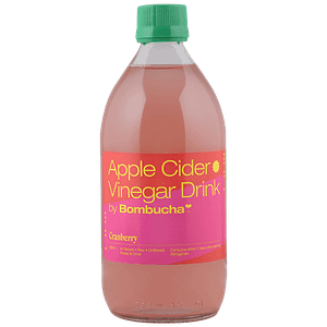 Bombucha Apple Cider Vinegar Drink Cranberry 500 Ml