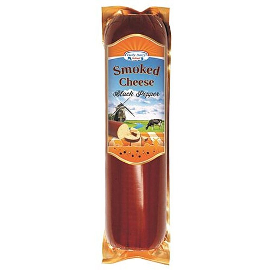 Daily Dairy Smoked Cheese Portions 200 G Pouch