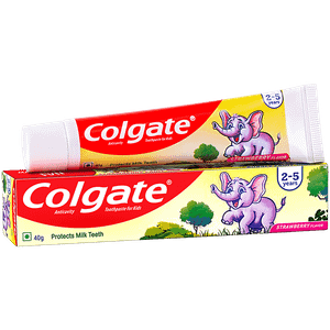 Colgate Kids Toothpaste 2 5 Years Strawberry Flavour 40 G