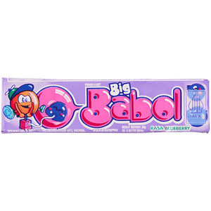 Big Babol Rasa Blueberry Bubble Gum 20 G