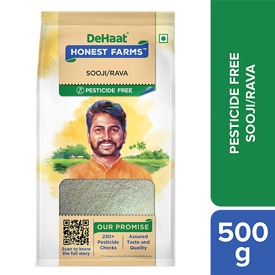 Dehaat Honest Farms Soojirava Pesticide Free 500 G