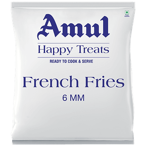 Amul Happy Treats French Fries 25 Kg 9 Mm