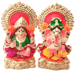 Cs Diwali Special Lakshmi Ganesh Murti 2 Pcs