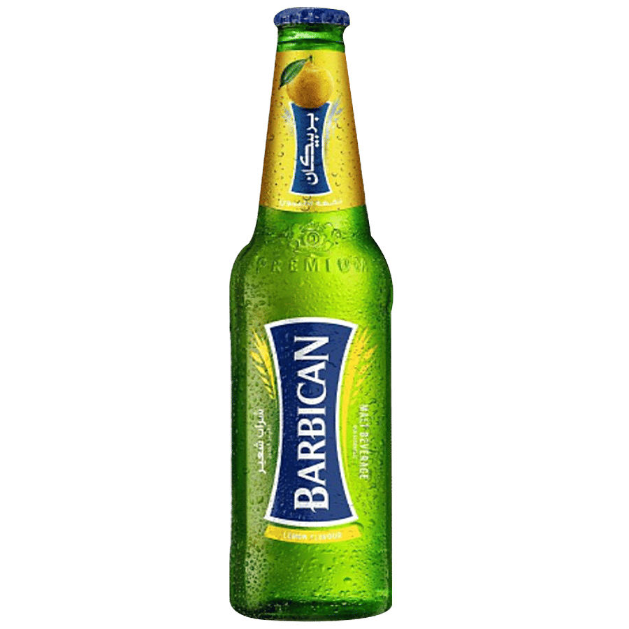 Barbican Non Alcoholic Beer Bottle Malt Beverage Lemon Flavour 330 Ml