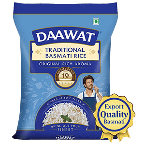 Daawat Basmati Rice Traditional 5 Kg Pouch