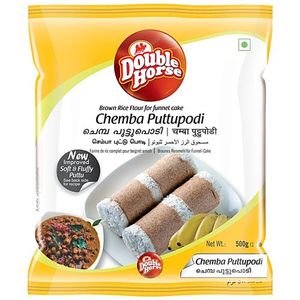 Double Horse Puttu Podi Chemba 500 G Pouch